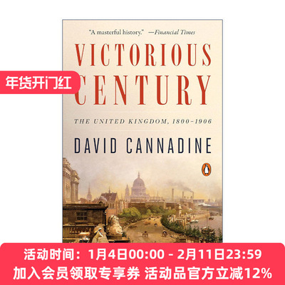 英文原版 Victorious Century 全盛时代 英国1800-1906年历史 David Cannadine 英文版 进口英语原版书籍