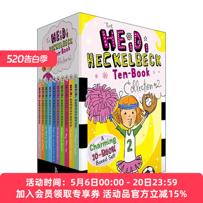 英文原版 Heidi Heckelbeck Ten-Book Collection 2 小女巫海蒂11-20册盒装 英文版 进口英语原版书籍