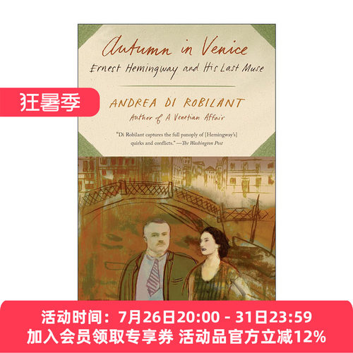 英文原版 Autumn in Venice 威尼斯的秋天 海明威和他的缪斯 传记 老人与海 Andrea di Robilant 英文版 进口英语原版书籍