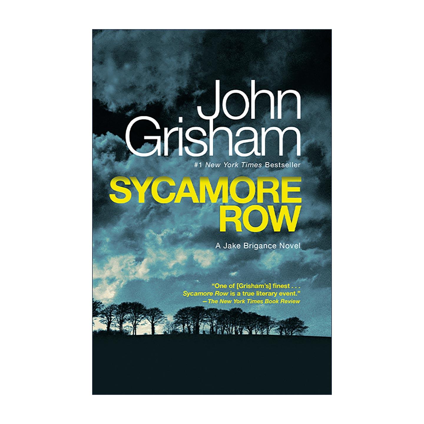 英文原版 Sycamore Row 锡卡莫尔街 约翰·格里森姆 英文版 进口英语原版书籍