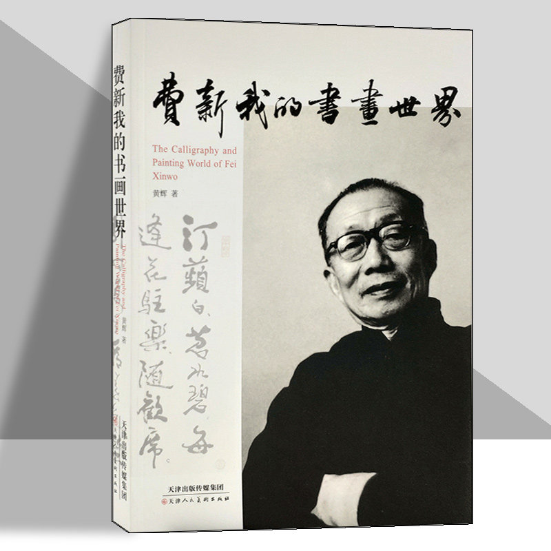 官方旗舰 费新我的书画世界黄辉博士著国画画家人物生平记事文学代表