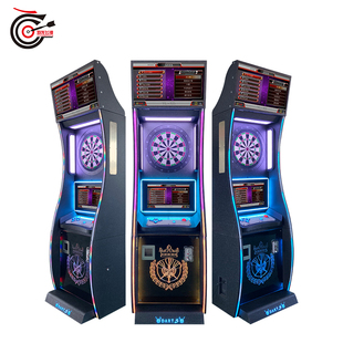 羽龙飞镖全自动智能电子触屏联网对战游戏种类26酒吧台球室立式机