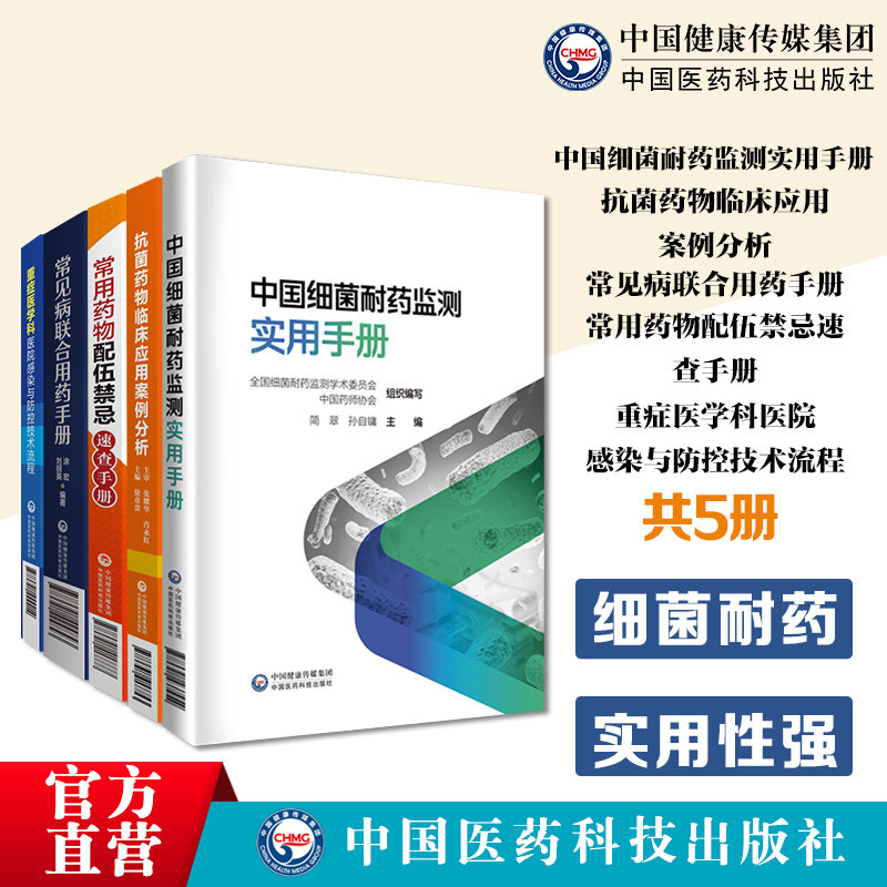 中国细菌耐药监测实用手册常见