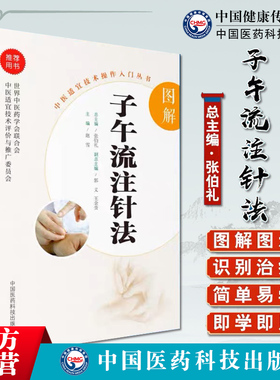 图解子午流注针法中医适宜技术操作入门临床自学穴位治疗推算开穴法基础知识十二经脉气血运行腧穴盛衰不同时间变化按时选取穴治疗