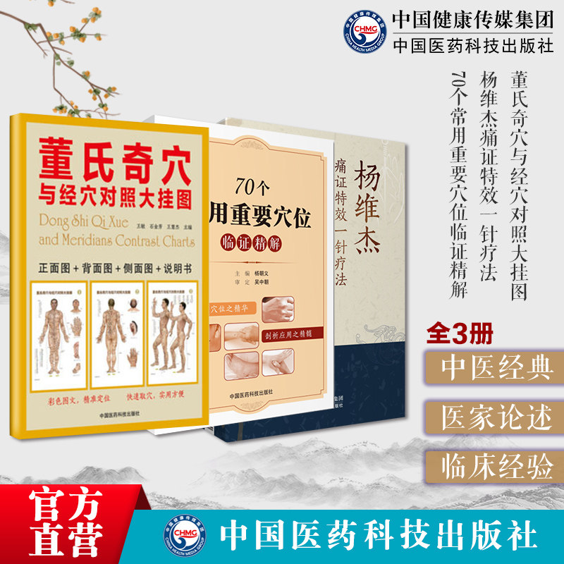 董氏奇穴与经穴对照大挂图