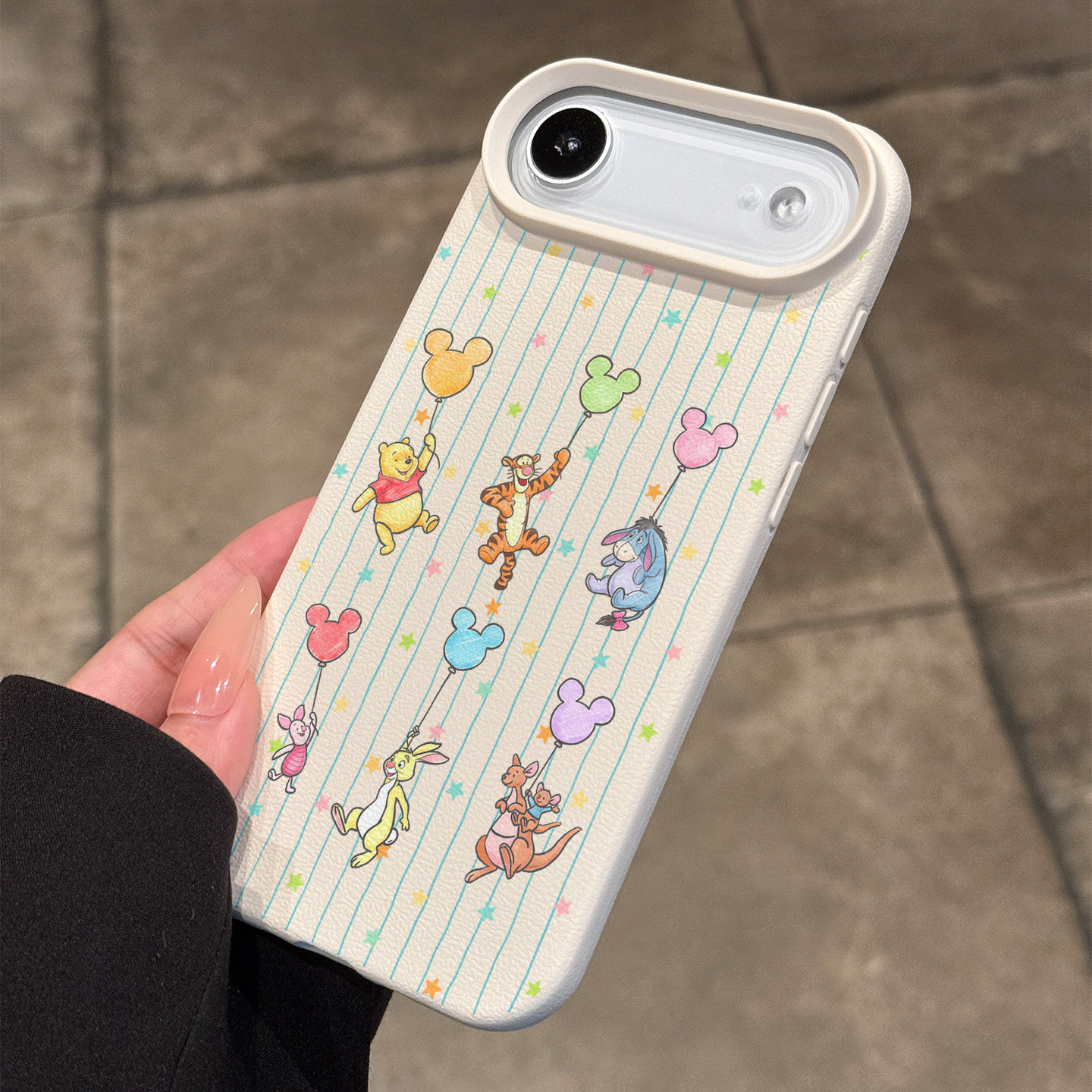 适用苹果17air手机壳新款超薄iPhoneair可爱气球小动物iPhone17air小众全包防摔air高级感保护套ip小清新女款