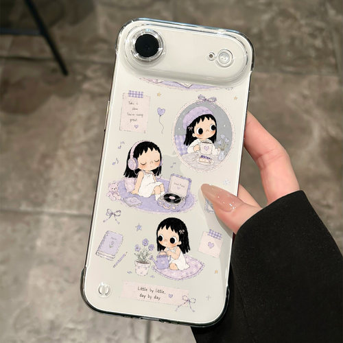适用苹果17air轻松小玉手机壳