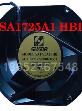 台湾SUNDA 轴流风机 SA1725A1HBL 110V 17cm  工业冷水机轴流风扇