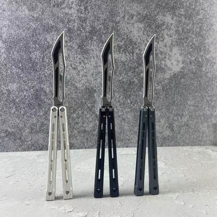 班输造物8803千机蝴蝶花式甩刀新手练习入门玩具刀未开刃天工巧夺