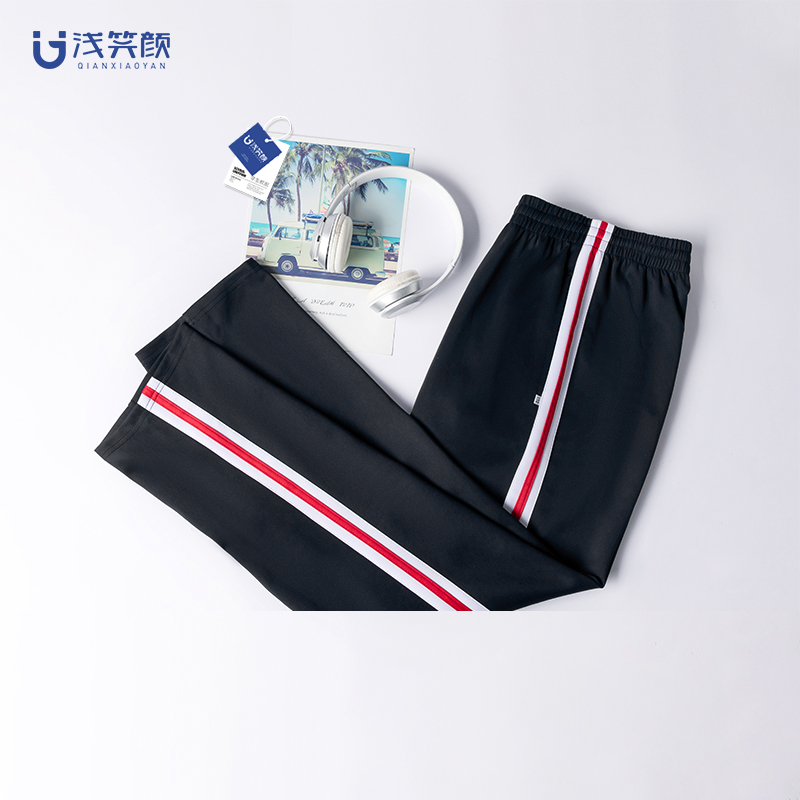 初中生校服折扣藏青色运动毕业服