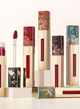 正品卡婷轻羽唇釉丝绒雾面哑光唇彩唇蜜持久不易脱色口红套装