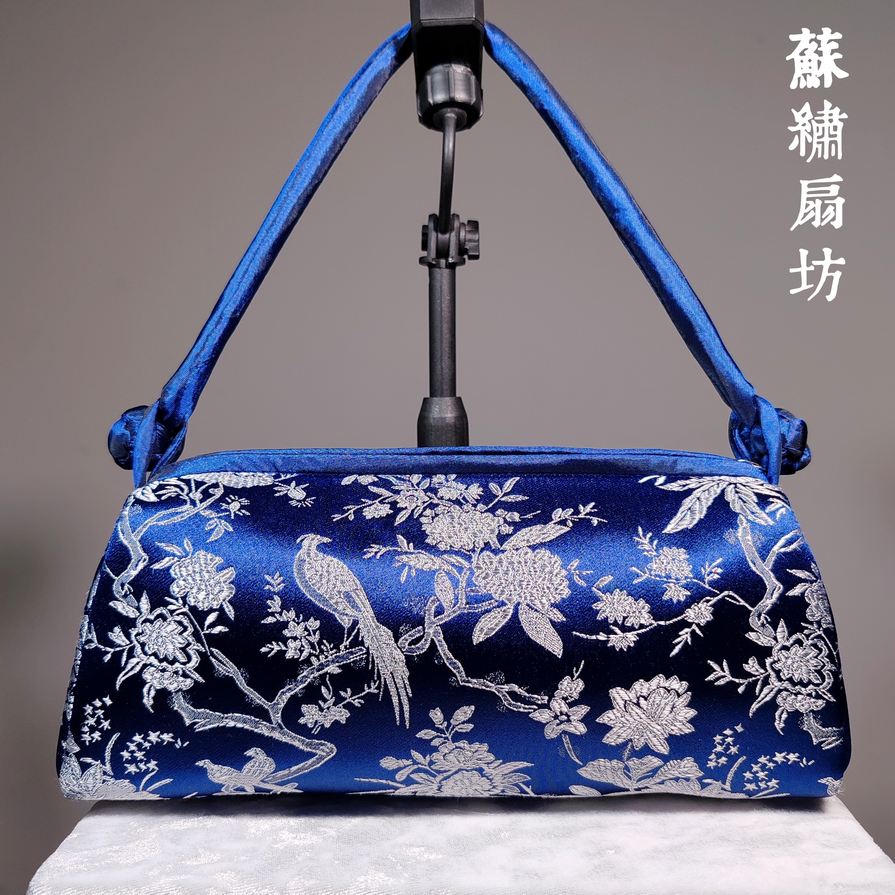 中国风礼品丝绸刺绣云锦女士手拎包搭配旗袍唐装新娘手提包送老外