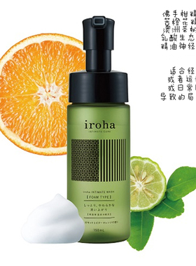 日本本土iroha女性私密护理凝胶液150ml温和清洁修复黏膜结构