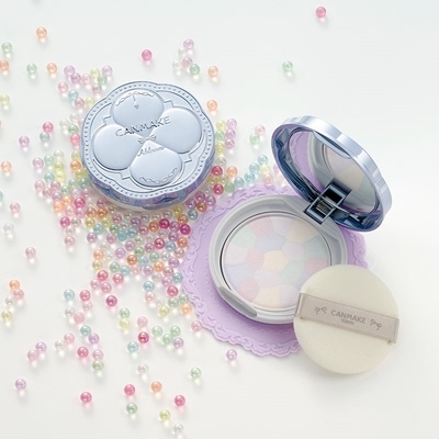 日本CANMAKE井田棉花糖粉饼散粉打造清透柔滑蓬松哑光的妆感