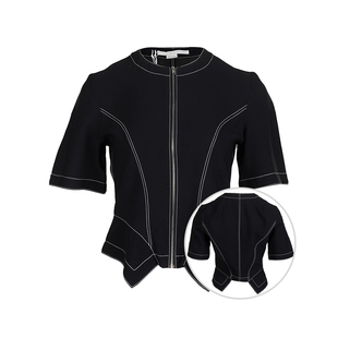 女精选XY 衫 Stella McCartney丝黛拉·麦卡妮女士拉链高腰短袖