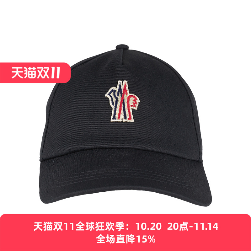 蒙口男女同款徽标鸭舌帽遮阳帽
