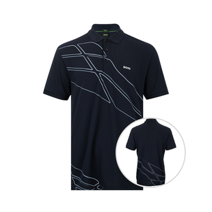 Boss雨果 男士 博斯男经典 polo衫 春夏推选XY logo印花全棉短袖 Hugo