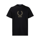 PERRY男士 经典 刺绣Logo套头全棉短袖 FRED T恤男2026年新品