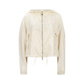 MiuMiu 缪缪女士经典 字母LOGO提花拉链夹克连帽外套女推选