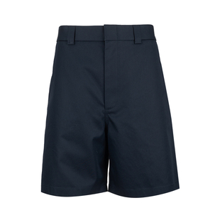 男春夏 纯色拉链中腰直筒休闲短裤 Gucci 古驰男士