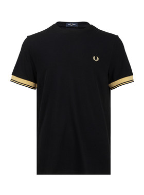 FREDPERRY男士圆领透气短袖T恤
