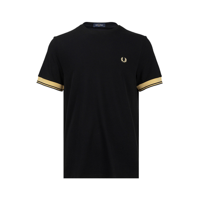 FREDPERRY男士圆领透气短袖T恤