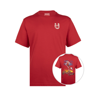 KENZO高田贤三男士新年系列圆领印花刺绣短袖T恤男2026年新品XY