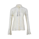 Ermanno 春夏钜惠XY 蕾丝雪纺衫 Scervino女士拼接长袖 衬衫
