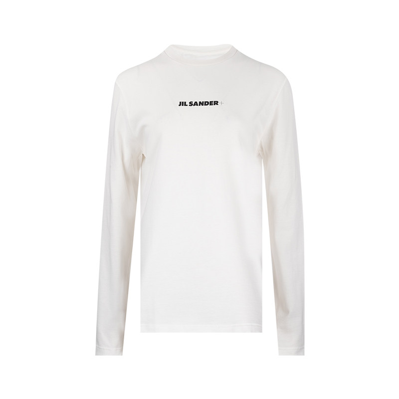 JilSander全棉长袖T恤女士