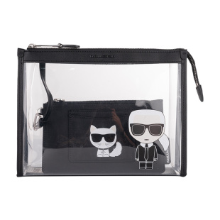 Lagerfeld卡尔·拉格斐女士透明手拿包XY Karl 陈列品