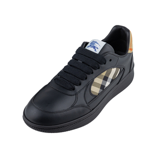 男春秋2026年新 皮革圆头系带低帮板鞋 Burberry博柏利男士 Terrace