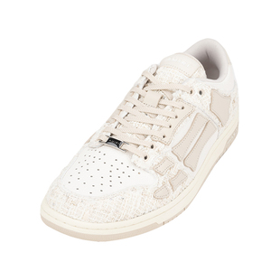 休闲低帮系带板鞋 Top 骨头鞋 男士 推选XY AMIRI男经典 春秋款 Skel