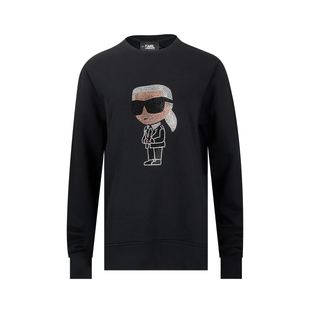 Karl 老佛爷女士薄绒卫衣女推选XY Lagerfeld卡尔·拉格斐时尚