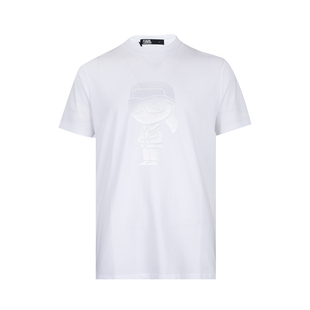 Karl Lagerfeld卡尔拉格斐男老佛爷短袖T恤男士春夏促销XY