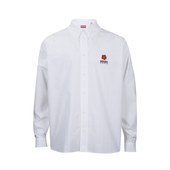 高田贤三logo刺绣Boke Flower 男士 KENZO 排扣衬衫 男秋冬推选XY