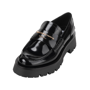 alexander wang亚历山大王女士皮革休闲单鞋女春秋推广