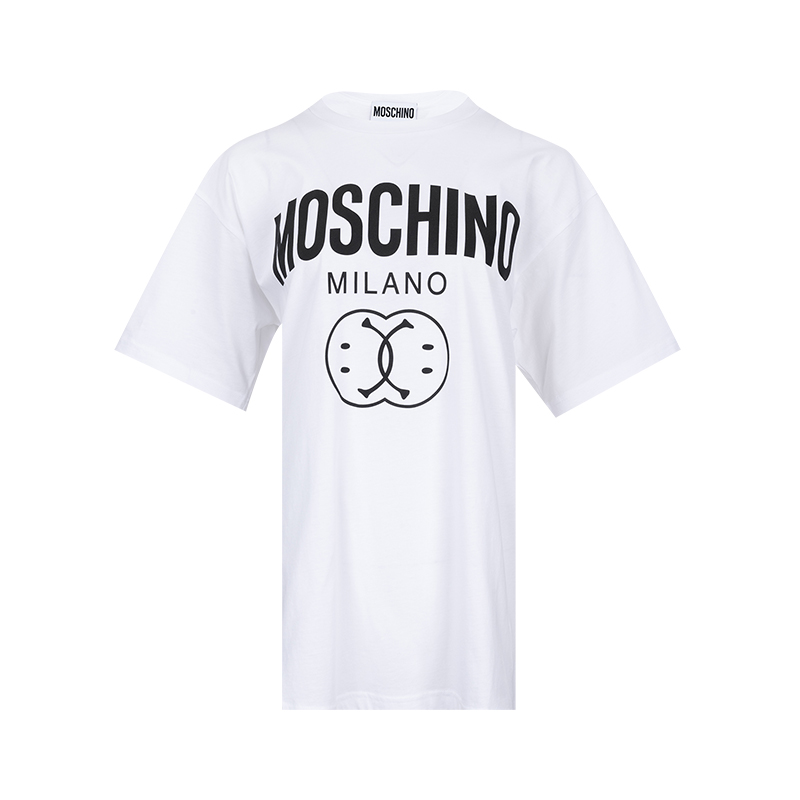 moschino全棉短袖T恤女士