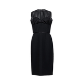 亚历山大·麦昆女士拼接无袖 ALEXANDER MCQUEEN 连衣裙女钜惠XY