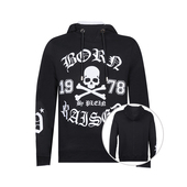 Philipp Plein菲利普.普兰刺绣男士 连帽套头加绒卫衣秋冬降价XY