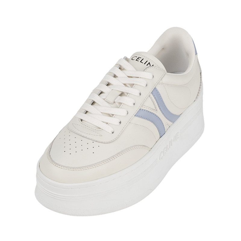 CELINE赛琳女士Block Triomphe 皮质系带低帮休闲鞋女2026年新品,女鞋,时尚休闲鞋,淘宝优惠券,粉丝福利购,淘宝优惠卷