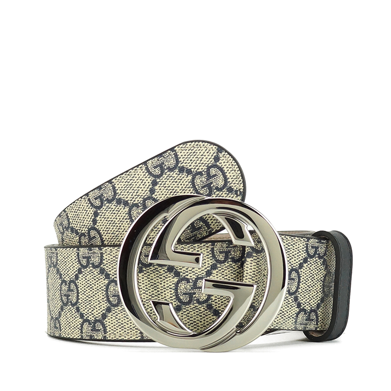 GUCCI¹Å³Û ÕýÆ· пîÇﶬÄÐʿ˫Gͼ°¸Ñü´øÆ¤´ø 411924-KGDHN