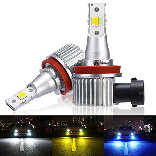6000K/3000K/10000K DC12-24V H8/H11/H16 日本热卖 三色 LED雾灯