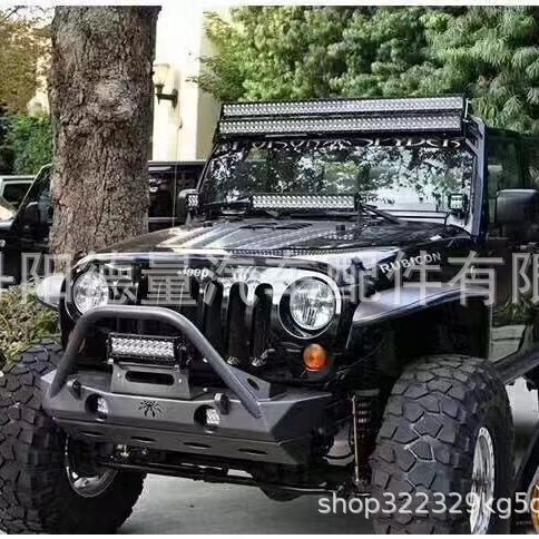 适用于JEEP 吉普JK牧马人前杠 毒蜘蛛前杠 JK前杠 JK牧马人保险杠