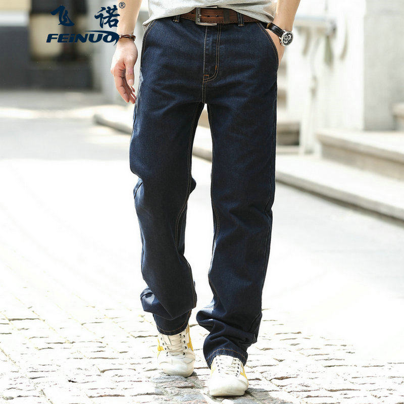 Jeans pour grands chantiers droite en vrac en coton pour automne - Ref 1464875 Image 5