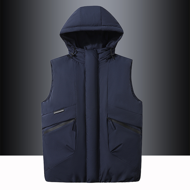 羽绒棉马甲秋冬季宽松男女款背心
