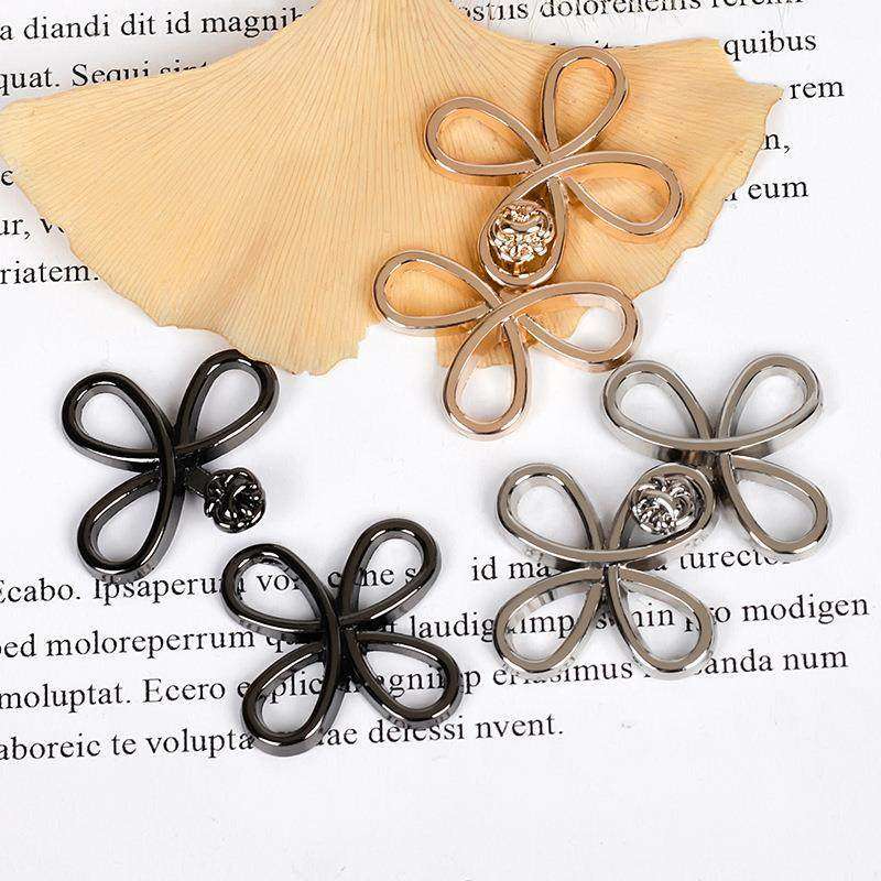 旗袍金属三叶盘扣汉服明制合金云肩子母扣改良国潮中国风纽扣扣子,居家布艺,纽扣,淘宝优惠券,粉丝福利购,淘宝优惠卷