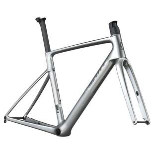 【2026款】SCOTT ADDICT RC ULTIMATE碳纤维公路车架 镀银涂装