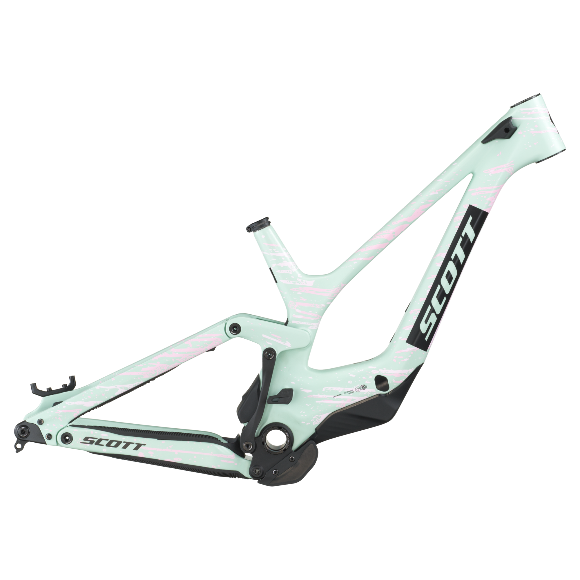 HMX碳纤维车架 隐藏式避震 价格带胆