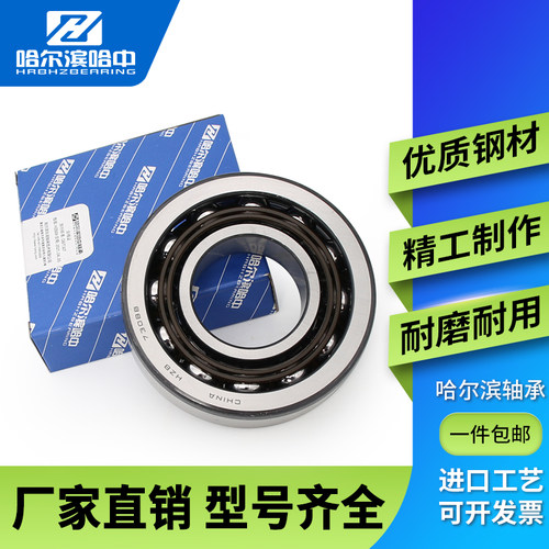 哈尔滨角接触球轴承7301 7302 7303 7304 7305 7306 7307 7308 B
