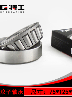 特工TG 单列圆锥滚子轴承30309 7309E内径45mm外径100mm厚25mm
